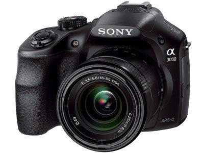 SONY DSLR ILCE-3000K with SEL1855 Lens