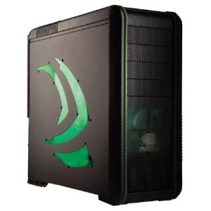 Cooler Master CM 690 II Advanced nVidia Edition (NV-692A-KWN2) w/o PSU Black/green
