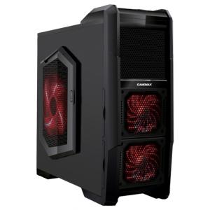 FOX 9901-2 w/o PSU Black/red