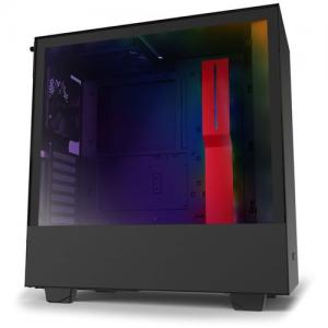 NZXT Compact Mid-Tower with Lighting and Fan Control (CA-H510I-BR)