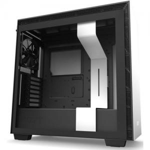 NZXT Mid-Tower Case with Tempered Glass (CA-H710B-W1)