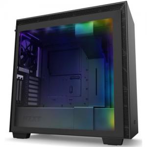 NZXT Premium ATX Mid-Tower with Lighting and Fan Control (CA-H710I-B1)