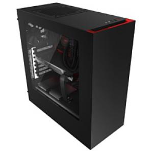 NZXT S340 Black/red