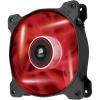 Corsair Air Series AF120 LED Red Quiet Edition High Airflow 120mm Fan (CO9050015RLED)