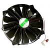 Kinghun 22 cm black fan