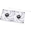 Thermaltake CT140 PC Cooling Fan (White, 2-Pack) CL-F152-PL14WT-A