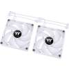 Thermaltake CT140 PC Cooling Fan with ARGB (White, 2-Pack) CL-F154-PL14SW-A