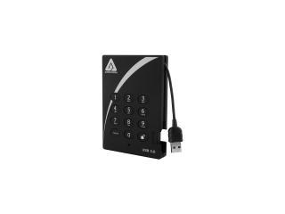 APRICORN Aegis Padlock 2TB USB 3.0 2.5" Portable Hard Drive A25-3PL256-2000