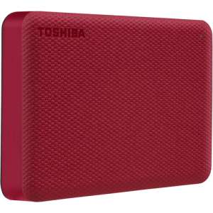 Toshiba 4TB Canvio Advance USB-A 3.2 Gen 1  (Red) HDTCA40XR3CA