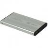 Moonar USB 2.0 2.5 Inch Hard Drive Disk Enclosure External Sata HDD Case (Silver)