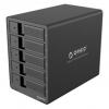 Orico 9558U3 Aluminum 5 Bay 3.5 Inch USB3.0 SATA Hard Drive Enclosure (Black)