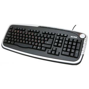 ACME Multimedia Keyboard KM05 Black-Silver USB
