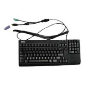 DELL Rack Keyboard Black USB PS/2