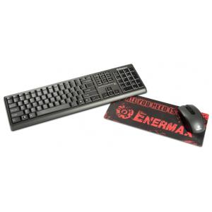 Enermax KM001W Briskie Keyboard Mouse Combo Black USB