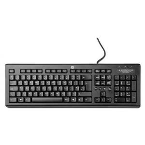 HP WZ972AA Classic Wired Keyboard Black USB