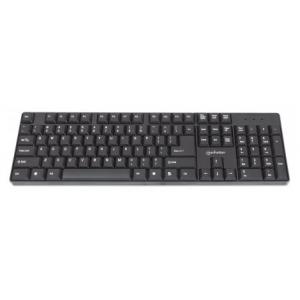 Manhattan Enhanced Keyboard 155113 Black USB