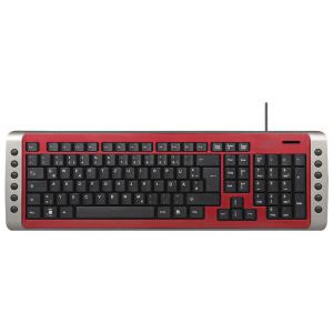 SPEEDLINK Snappy Keyboard Red SL-6425-SRD USB
