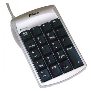Targus Ultra Mini Keypad PAUK10E Silver USB