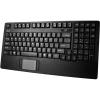 Adesso 2.4GHz Wireless Compact Touchpad Keyboard WKB-4210UB