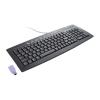 Trust Slimline Keyboard Black USB PS/2