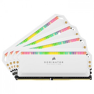 Corsair Dominator Platinum RGB 32GB (4x8GB) DDR4 3600MHz CL18 - White (CMT32GX4M4C3600C18W)