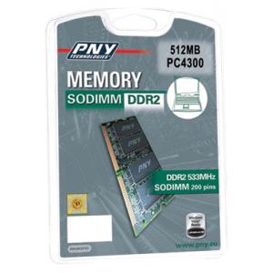 PNY Sodimm DDR2 533MHz 512MB
