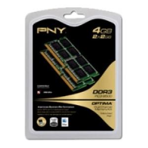 PNY Sodimm DDR3 1066MHz 4GB (2x2GB)