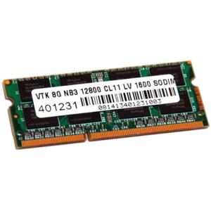 Visiontek 1 x 8GB PC3-12800 DDR3 1600MHz 204-pin SODIMM Memory Module - 900642