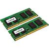 Crucial 2GB Kit (1GBx2), 204-pin SoDIMM, DDR3 PC3-12800 Memory Module - CT2KIT12864BF160B