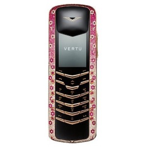 Vertu Signature M Design Rose Gold Pink Diamonds