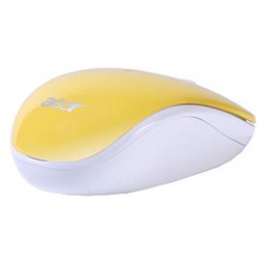 Acer Wireless Optical Mouse LC.MCE0A.034 White-Yellow USB