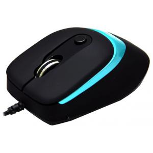 DeTech DE-5011G 4D Mouse Black-Blue USB