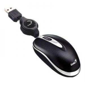 Genius Netscroll Mini Traveller Pro Black USB PS/2