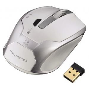 HAMA Wireless Optical Mouse Milano White-Silver USB