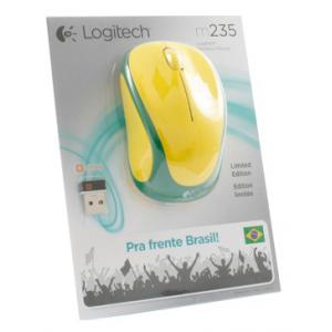 Logitech Wireless Mouse M235 910-004026 Yellow-Green USB USB