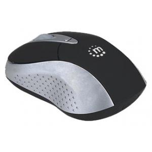 Manhattan Viva Wireless Mouse Black-Silver Bluetooth