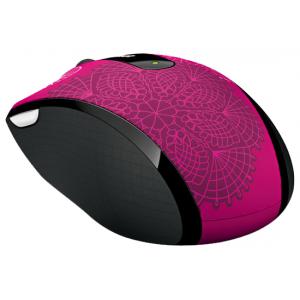 Microsoft Wireless Mobile Mouse 4000 Studio Series Pirouette Pink USB