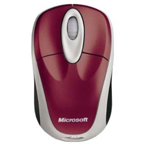 Microsoft Wireless Notebook Mouse 3000 Pomegranate USB