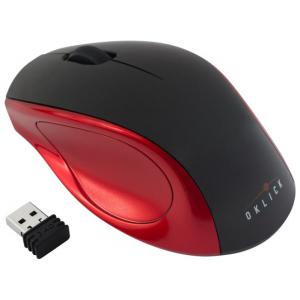 Oklick 412 MW Wireless Optical Mouse Black-Red USB