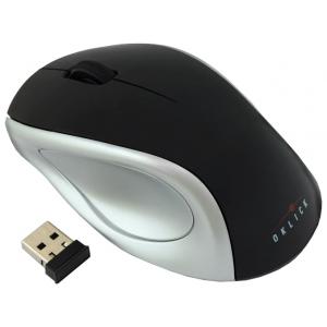 Oklick 412 MW Wireless Optical Mouse Black-Silver USB