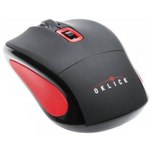 Oklick 425MW Wireless Optical Mouse Black-Red USB