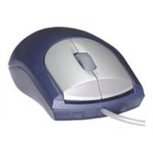 Porto Ergonomic Mini Optical Mouse PM-03BU Blue USB