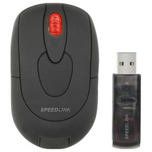 SPEEDLINK Convex wireless Notebook Mouse SL-6188-SBK Black USB