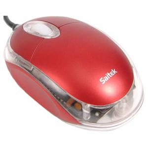 Saitek Notebook Optical Mouse Red USB