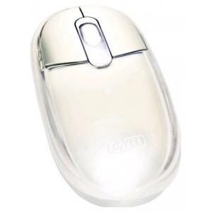 Sweex MI005 Optical Mouse Neon White USB PS/2