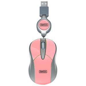 Sweex MI056 Mini Optical Mouse Pitaya Pink USB