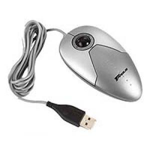 Targus Dual-Mode Notebook Mouse Silver-Grey USB