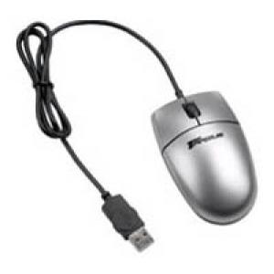 Targus Scroller Mini Mouse PAUM002E Silver USB PS/2
