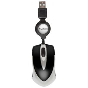 Verbatim Optical Travel Mouse Go Mini Black USB