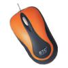 BTC M380 Orange-Black USB PS/2